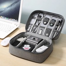 Travel Cable Organizer Bag Electronic Accessories Case Cord Storage Pouch