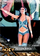 PETON ROYCE 2017 Topps WWE Women's Division Matches and Moments NXT Card #NXT-3
