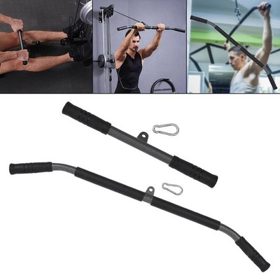 Fitness LAT Pulldown Bar, Gym Cable Machine Attachment LAT Bar,  Bar Triceps