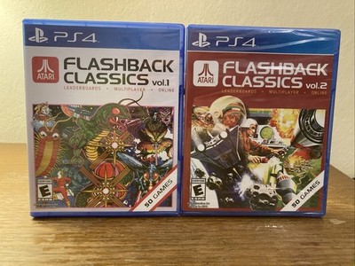 Atari Flashback Classics Vol. 1 and Vol. 2 Brand New Sealed