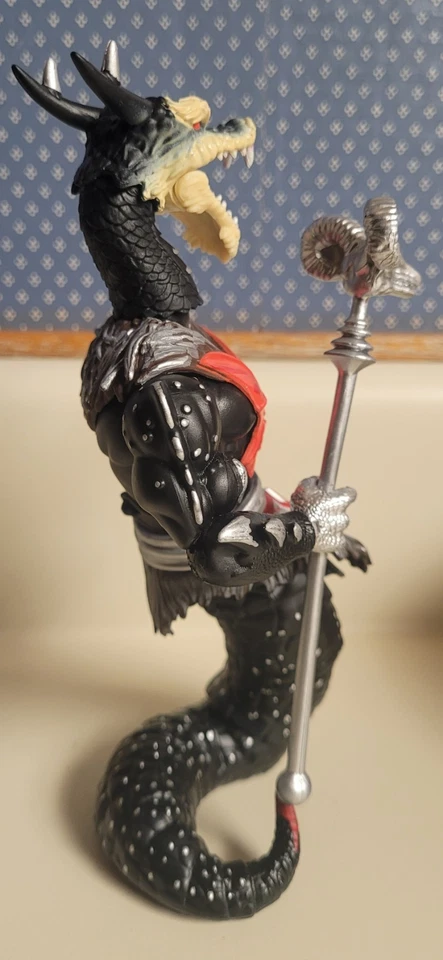 MOTU Masters of the Universe Origins PERSONALIZADO Dragon Master Ninjor con Minion Foto 4 de 4