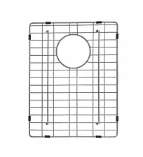 Kraus 15.5" x 12" Stainless Steel Bottom Grid Kitchen Sink KBG-103-33-2