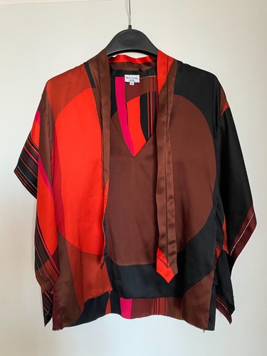 NEU! Elegante Seidenbluse Bluse Paul Smith Gr. DE 40, IT 46 - Bild 2 von 9