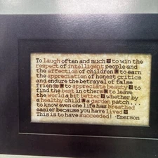 Twisted Threads Cross Stitch Chart Only TO LAUGH OFTEN Ralph Waldo Emerson