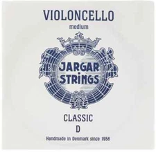Jargar Classic 4/4 Cello D, Medium Gauge, Authorized Dealer