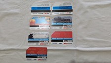 SCHEDE TELEFONICHE TELEFONKARTE TELECOM E SIP, USATE, 7 PEZZI VEDI DESCRIZIONE 