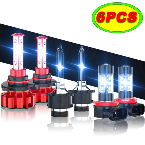 For Acura TL 2009-2014 8pc Front LED HID Headlights Hi/Lo & Fog Light - Foto 6