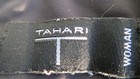 T Tahari Woman dark gray stretch pant leggings with logo. Size 1X. — photo 4