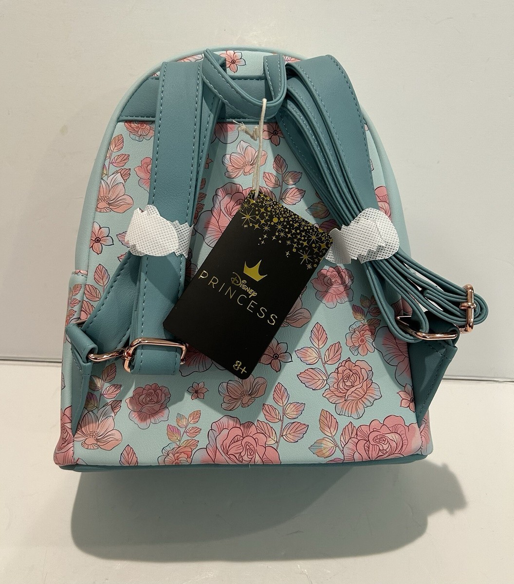 Loungefly Disney  NWT Cinderella Pink Flowers Mini
Backpack s-l400.jpg main image 3