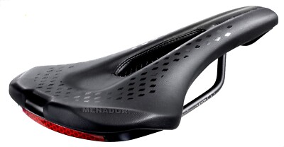 MONTEGRAPPA FAHRRADSATTEL FÜR E-MTB-GRAVEL MIT MENADOR AIR FLOW SCHWARZ
