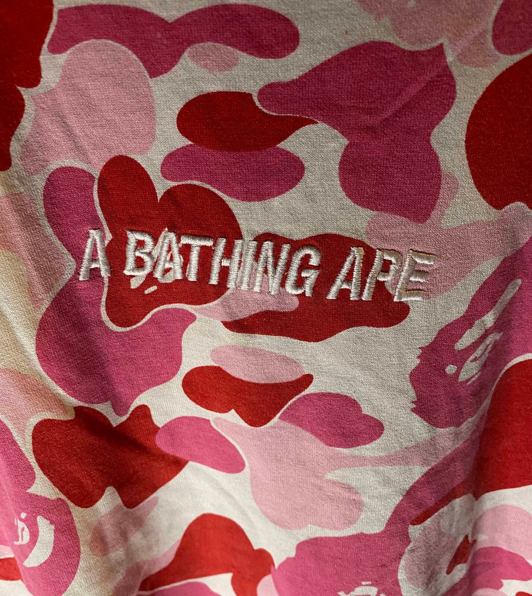 トップス A BATHING APE PINKCAMO SHORT A BATHING APE PINKCAMO SHORT - メルカリ