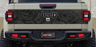 Precut Topographic Tailgate Vinyl Decal Fits Jeep Gladiator JT 2020-2023