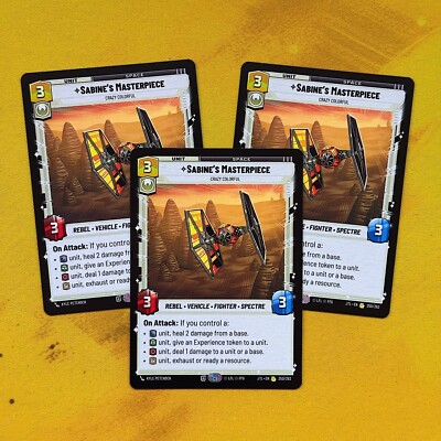 Sabines Meisterwerk Crazy Colorful JTL Jump To Lightspeed PLAYSET SWU bunt