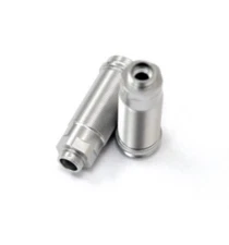 SCTE Ten SCT Rear Shock Body SILVER (2): 10-T ST Racing Concepts Nitro SC Losi