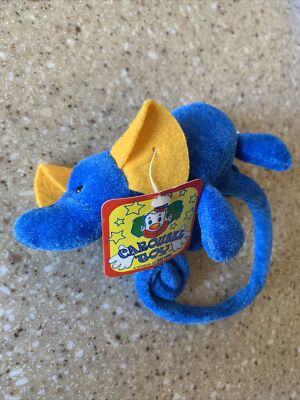 Elephant Plush Stuffed Animal Bendable Stand Carousel Toys 5  b9