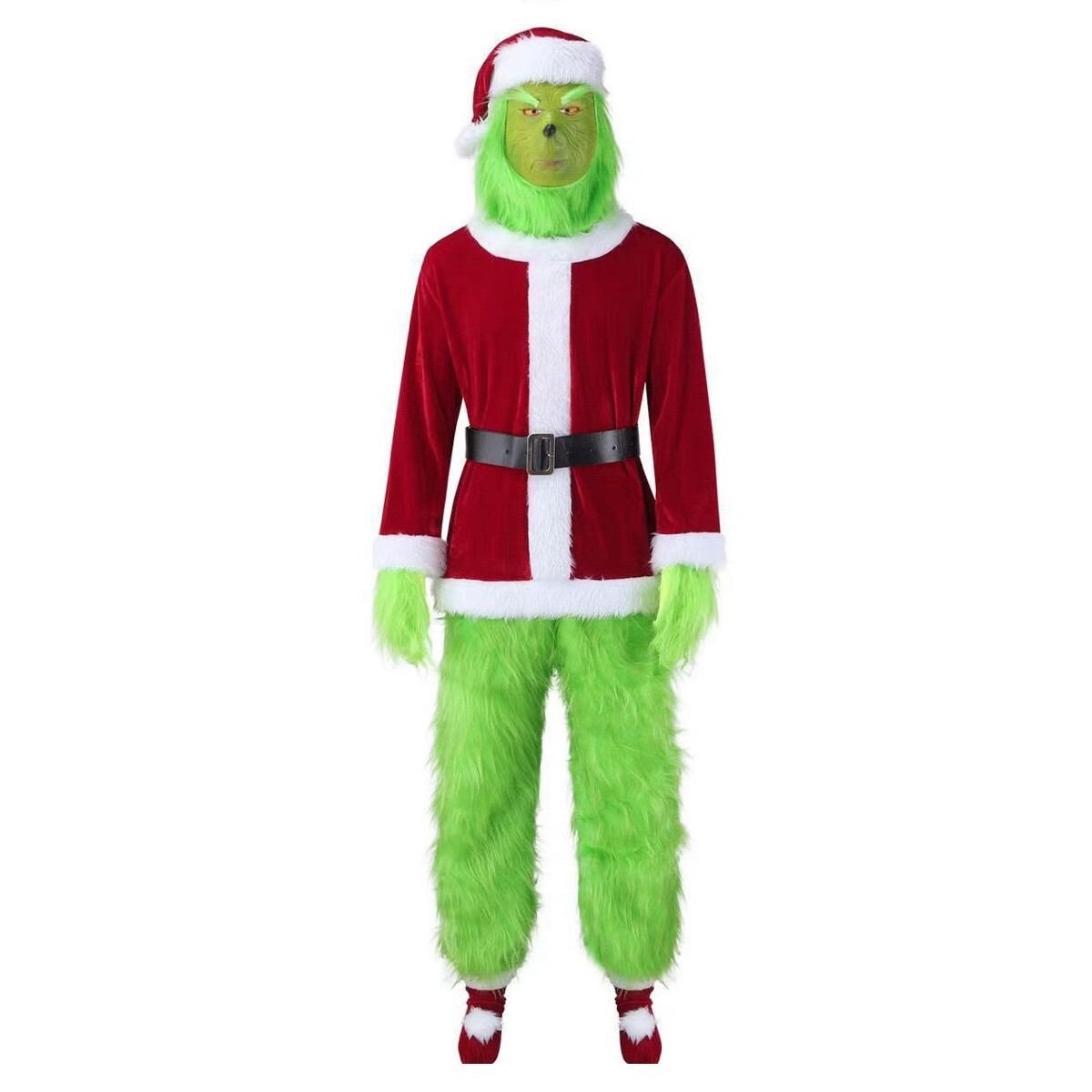 Prodotto: GUR-42842 - COSTUME DI BABBO NATALE IN VELLUTO BAMBINO TAGLIA 7-9 ANNI - GUIRCA