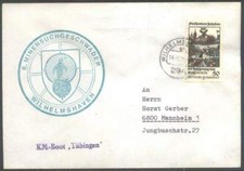 RFN 843 KM-Łódź TÜBINGEN BordStpl 16.6.75 Wilhelmshaven 02