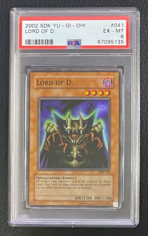 Lord of D SDK-041 Starter Deck Kaiba Unlimited Edition Yugioh TCG