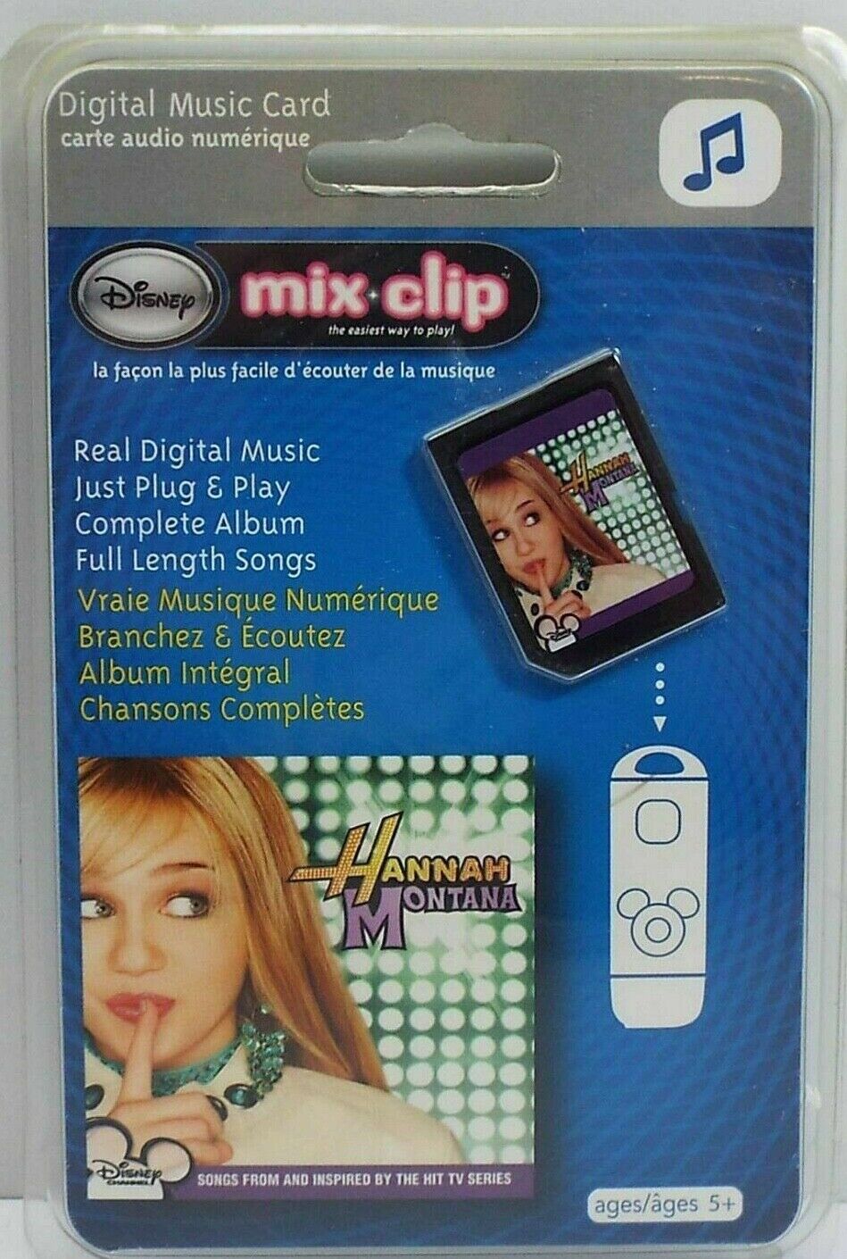 New products world's highest quality popular Disney depot Mix Clip HANNAH MONTANA Miley Cyrus Sealed Brand