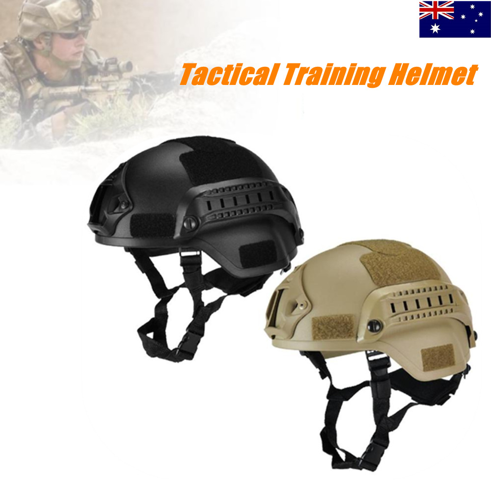 Outdoor Tactical Helmet Airsoft Paintball Swat Military Gear Protective Combat