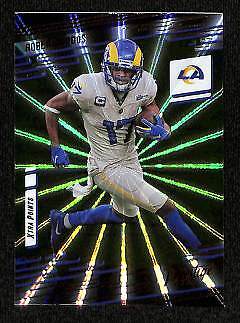 2021 Panini Prestige Robert Woods #96 Xtra Points Sunburst Parallel Football