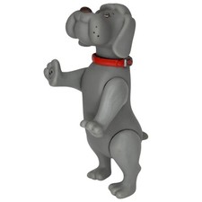 Pound Puppies 1985 Poseables Action Figure Retro 1980s Tonka Gray Puppy Dog VTG.