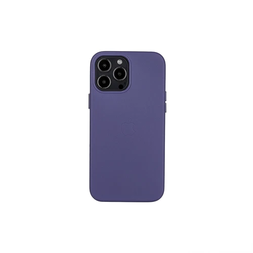 Funda delgada de cuero de lujo con Magsafe para iPhone 12 13 14 15 Pro Max Plus - Imagen 22 de 25