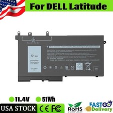 NEW 93FTF 3DDDG BATTERY FOR DELL LATITUDE E5280 E5480 E5580 E5490 E5590 E5480 US