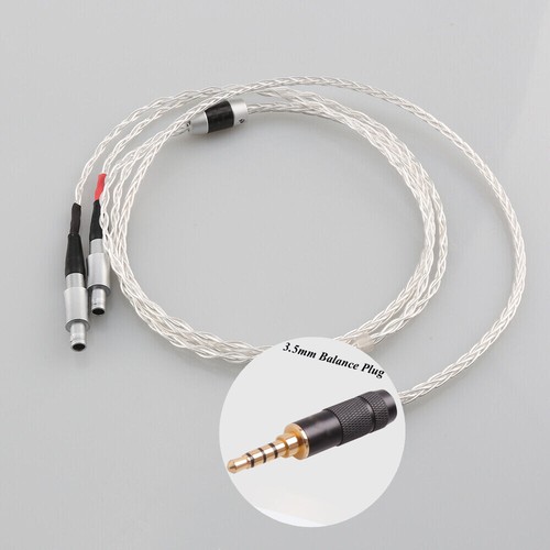 8 Core OCC Silver Headphone Upgrade Cable for HD800 HD800s HD820 - Picture 15 of 16