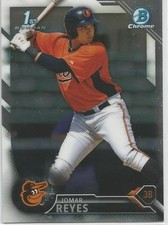 Jomar Reyes Baltimore Orioles 2016 Bowman Chrome Prospect