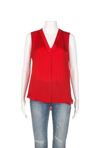 vince camuto red blouse