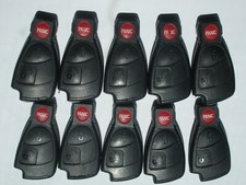 LOT OF 10 MERCEDES BENZ  BLACK 3 BUTTON REMOTES IYZ 3312 FACTORY OEM