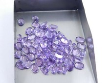 Natural Brazilian Amethyst Oval Cut Lot Loose Gemstone 4x6 MM To 7x9 MM P-1902