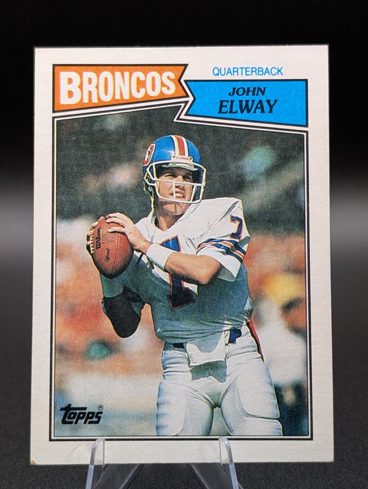 1987 Topps John Elway #31 HOF Denver Broncos