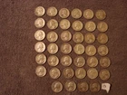 MIX Date Roll of 40  $10 Face Value  90% Silver Washington Quarters