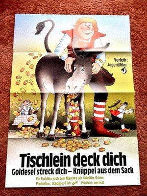 Tischlein Deck dich Kinoplakat Poster A1, Gebrüder Grimm