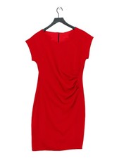 Pretty Kitty Fashion Bodycon Midi Dress L in Red