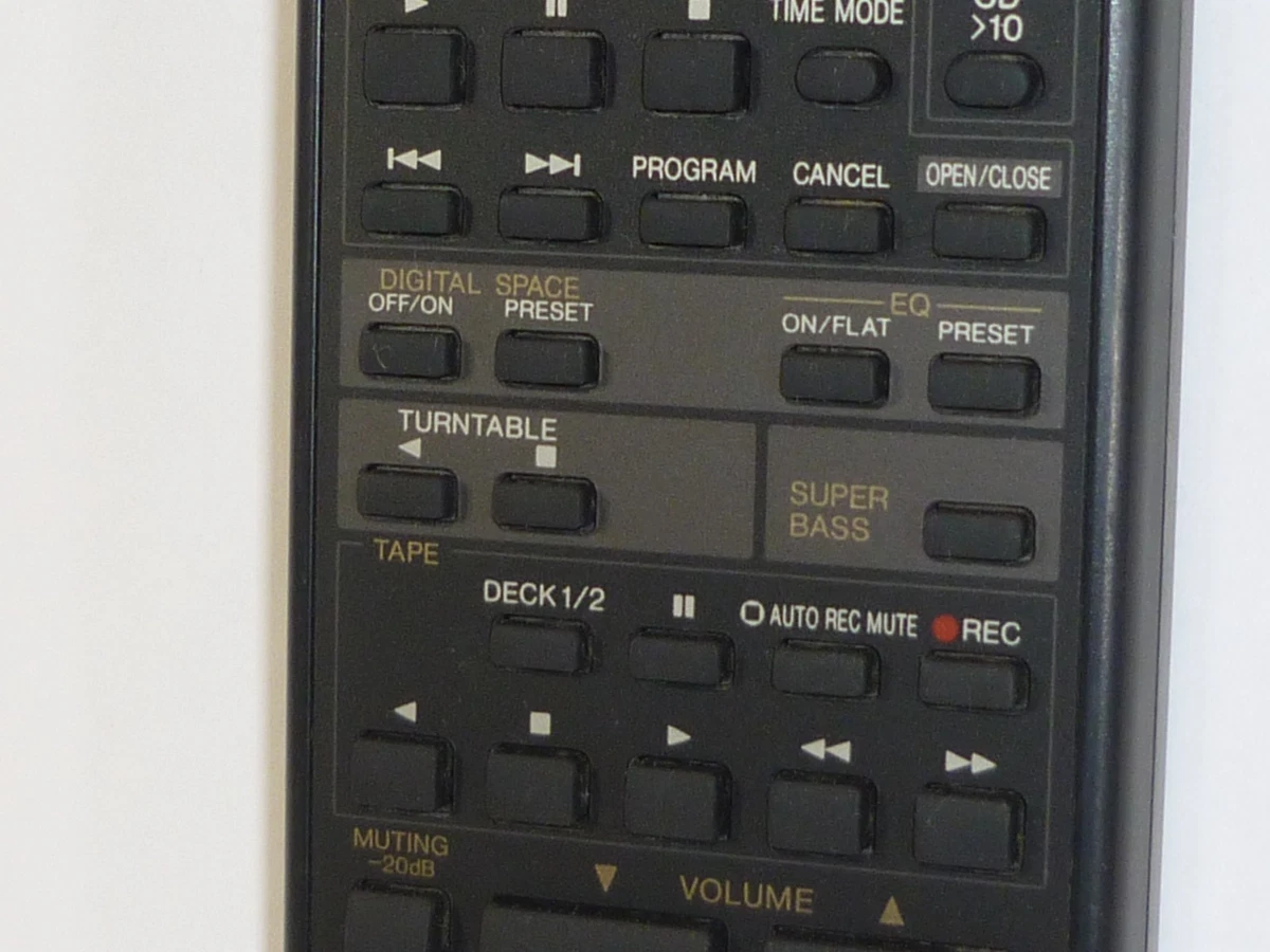 Control remoto inalámbrico Rare Technics RAK-SC508W para sistema de audio Technics