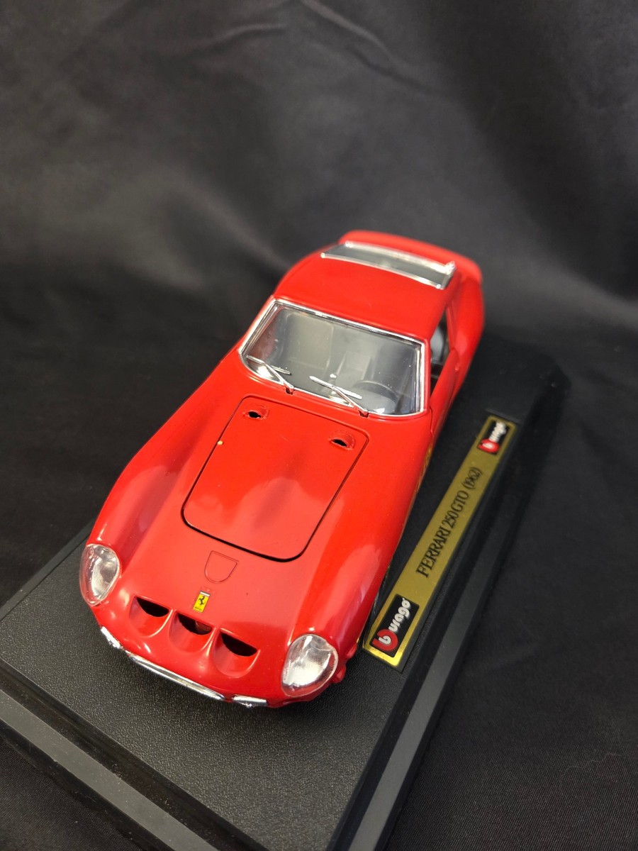 Burago 1962 Ferrari 250 GTO Diecast Car (red) 1 24 for sale online