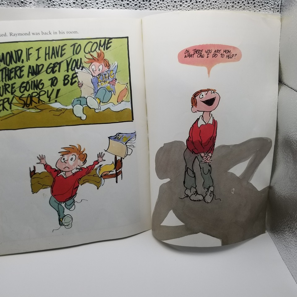 Meanwhile Book 1999 Jules Feiffer Illustrated Comic Childrens Fiction ...