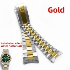 Solid Stainless Steel Watch Band Strap 20/21mm for Rolex Sky Dweller/Gmt Master