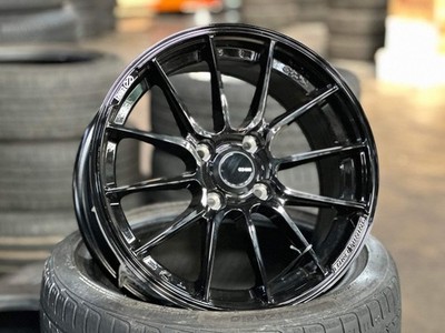 New 15X7 ET38 Enkei SC48 Rim (4 wheel) Gloss Black 4X100