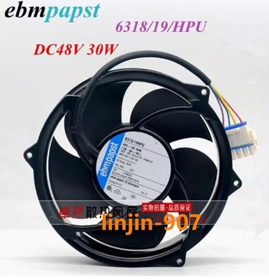 1PC New 6318/19HPU 48V 30W 172*51MM 4-wire frequency converter axial fan #vn