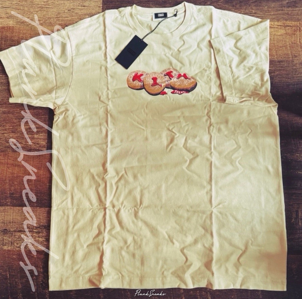 KITH Treats Jelly Doughnut Tee|2024|Large|Waffle|READY2SHIP | eBay