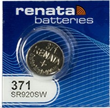 Renata 371 Watch Battery 1 Series 1.55V