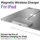 Magnetic Wireless Charger for iPad Pro 11'' 12.9'' 13'' / Air 10.9'' M2 M3 M4