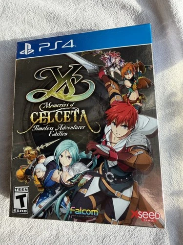 Ys Memories of Celceta Timeless Adventurer Edition (PS4) NEW & Factory Sealed