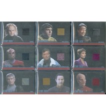 Star Trek Connections 38 Card Costume Relic Set TOS Enterprise TNG DS9 Voyager b