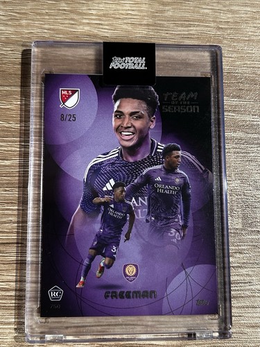 Alex Freeman Rookie /25 MLS Team Of The Season Topps Total Football Card RC