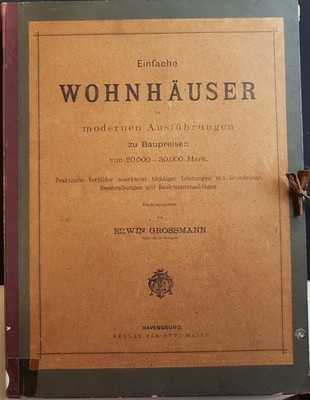 Einfache Wohnhäuser in modernen Ausführungen zu Baupreisen von 20.000 - 30.000 M